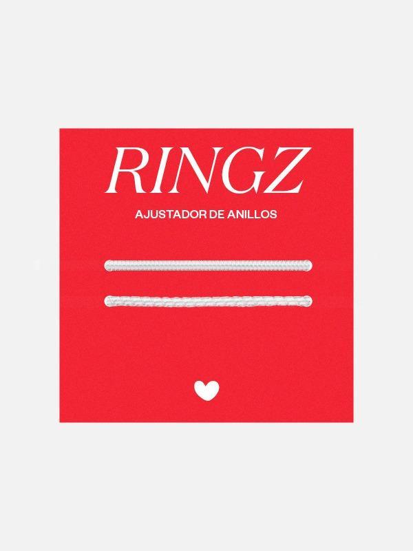 Detalle empaque ajustadores de anillos - Ringz - ellaz