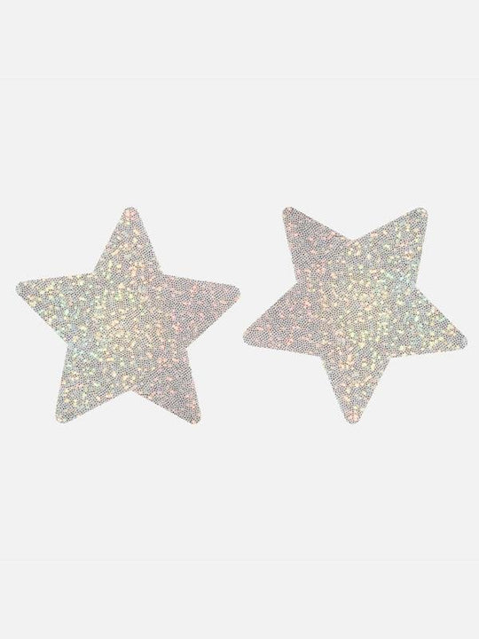 Silver Foil Stars - ellaz
