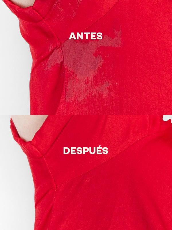 Antes y después de los parches para el sudor - Sweat Pads - ellaz